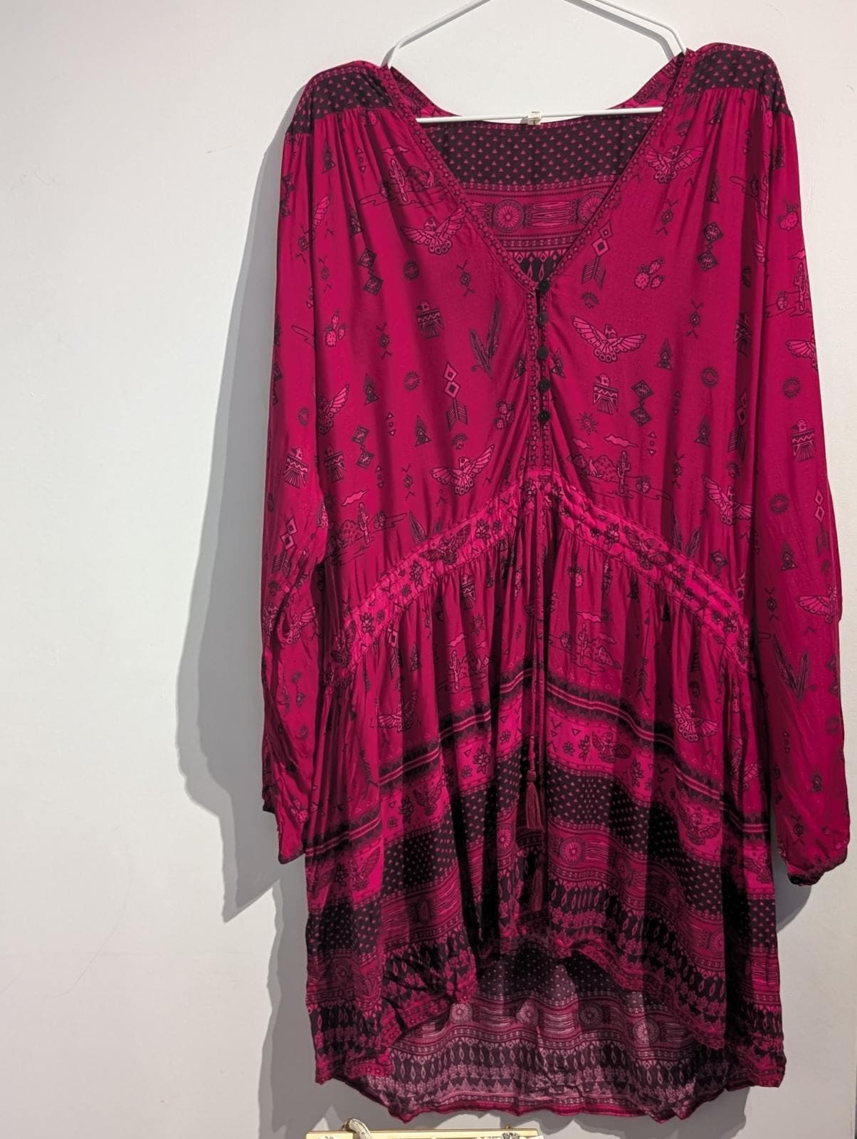 Spell & The Gypsy Collective Desert Rose Maxi Dress - Pink Boho Print — photo 5 of 9