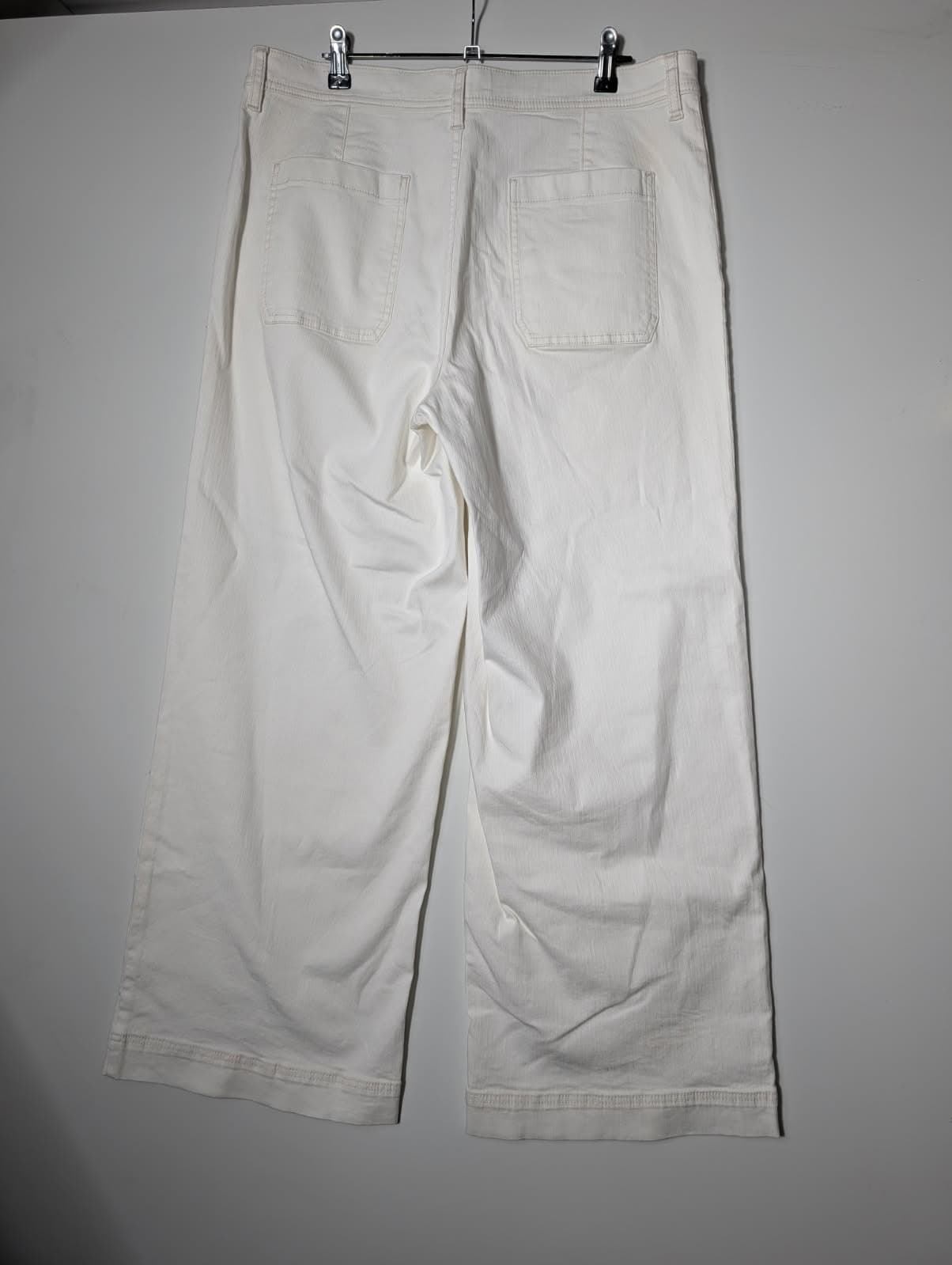 Sportscraft Nili Wide Leg Jeans White Women's Size 16 — photo 3 of 6