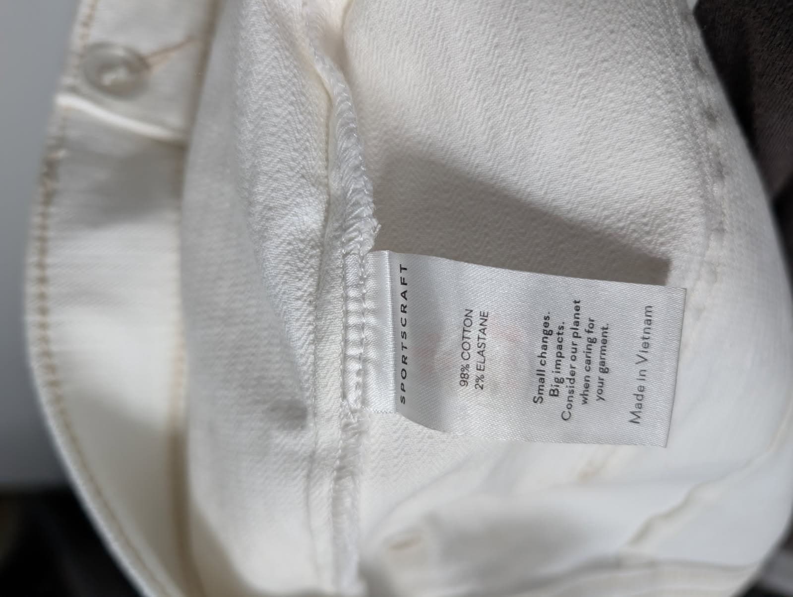 Sportscraft Nili Wide Leg Jeans White Women's Size 16 — photo 5 of 6
