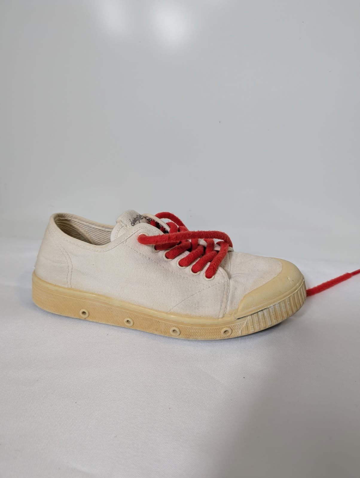 Spring Court G2 Canvas Low-Top Sneakers - White/Red EU 37 — photo 4 of 8