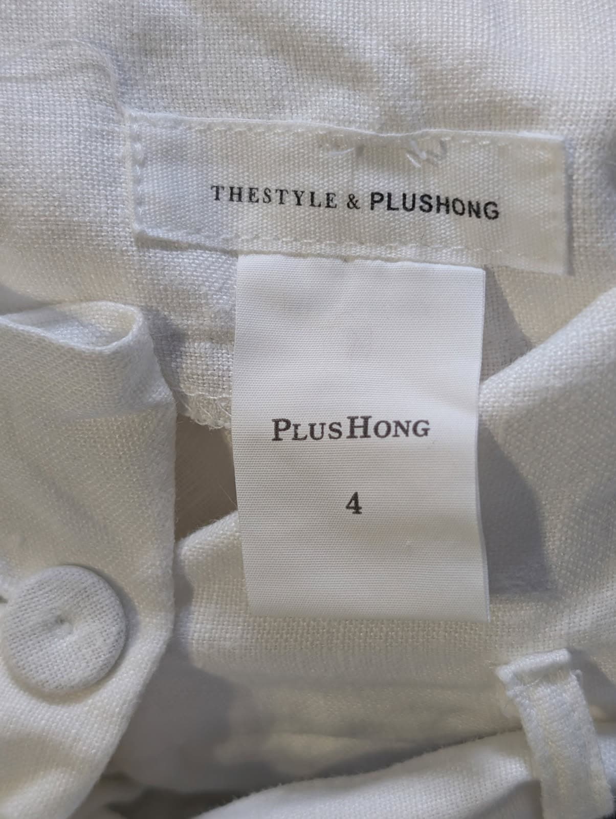 Stella McCartney Button-Down Jacket Tan Diagonal Stripe — photo 2 of 5