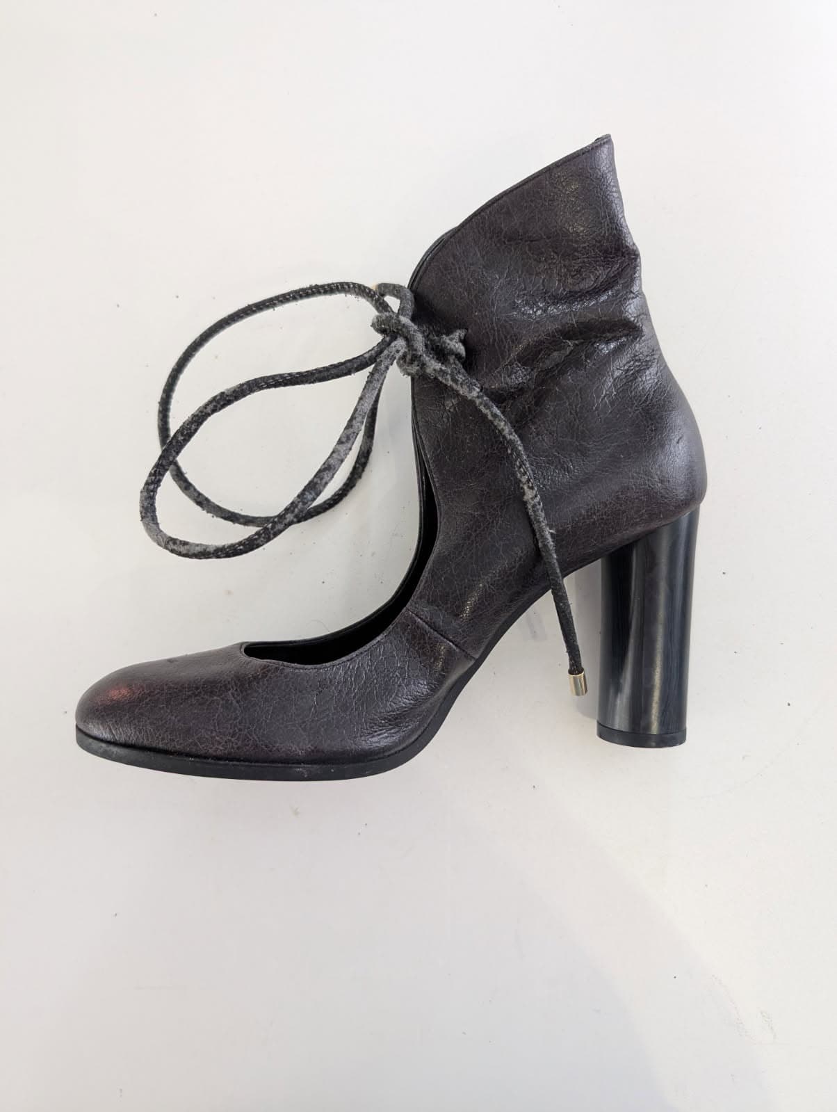 Stella McCartney Lace-Up Ankle Boots - Black EU 38.5 — photo 3 of 9