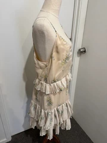 Stevie May Cream Floral Spaghetti Strap Dress — photo 6 of 8