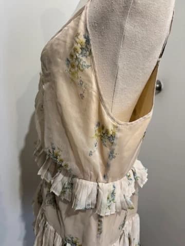 Stevie May Cream Floral Spaghetti Strap Dress — photo 7 of 8