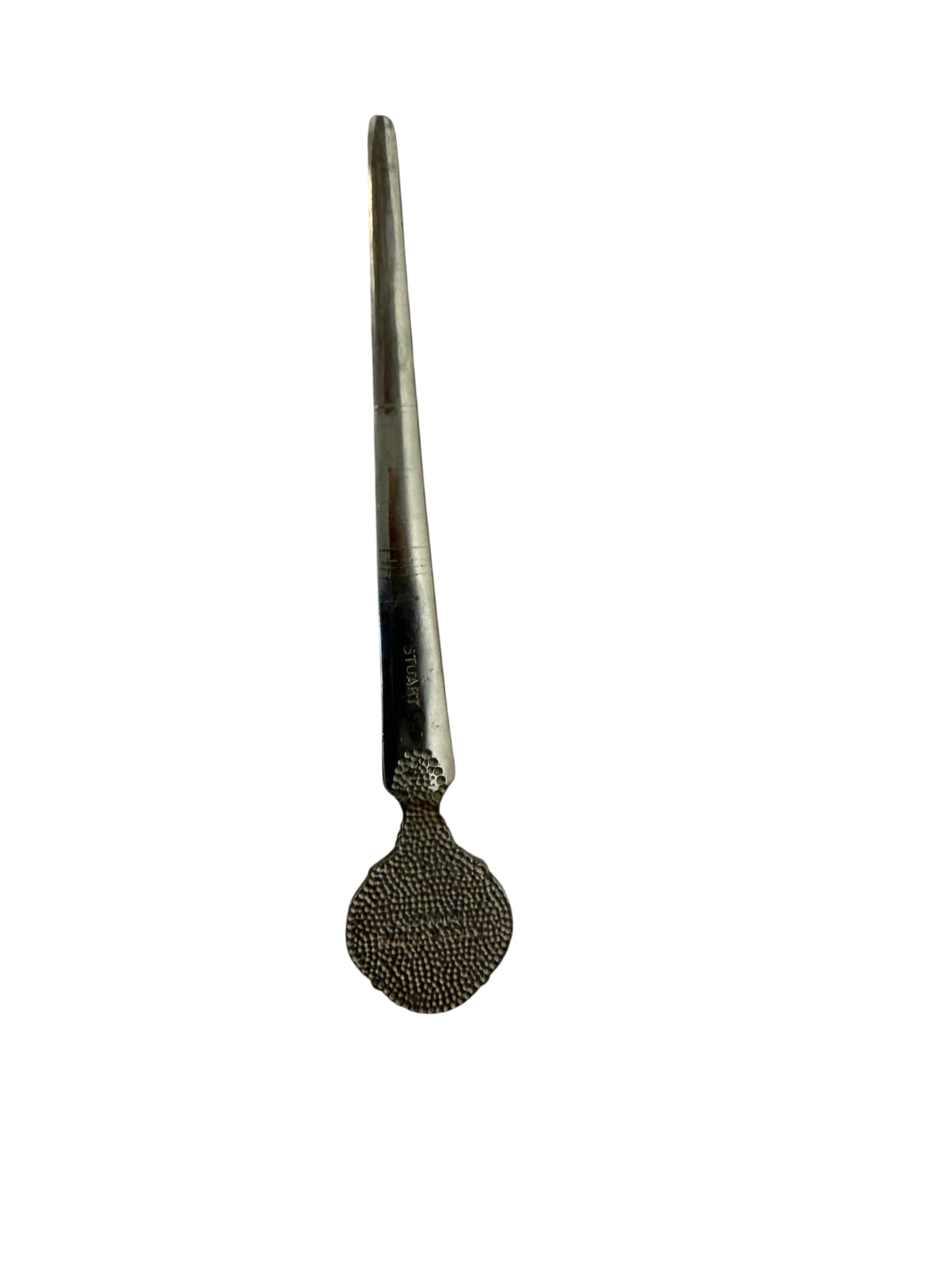Stuart Crystal Letter Opener Silver Plated Vintage — photo 1 of 2