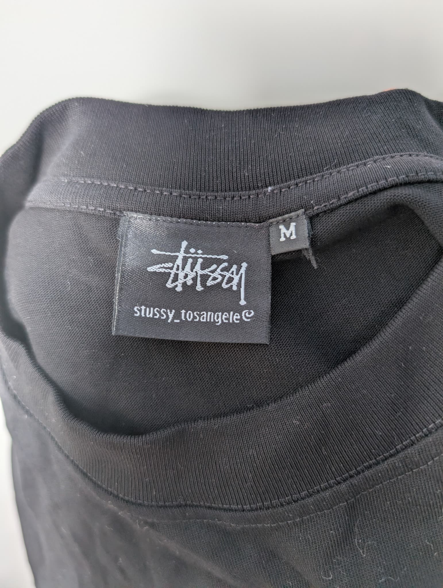 Stussy Cherry Graphic T-Shirt Black Size M — photo 6 of 7
