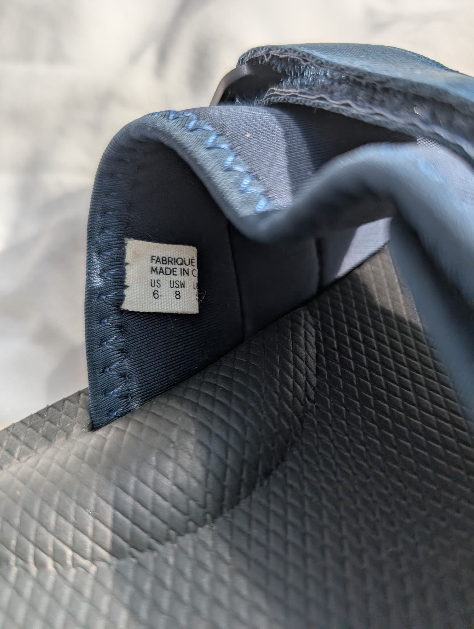 SUICOKE Moto-Cab Sandals Navy Blue Unisex Size 6 — photo 7 of 10