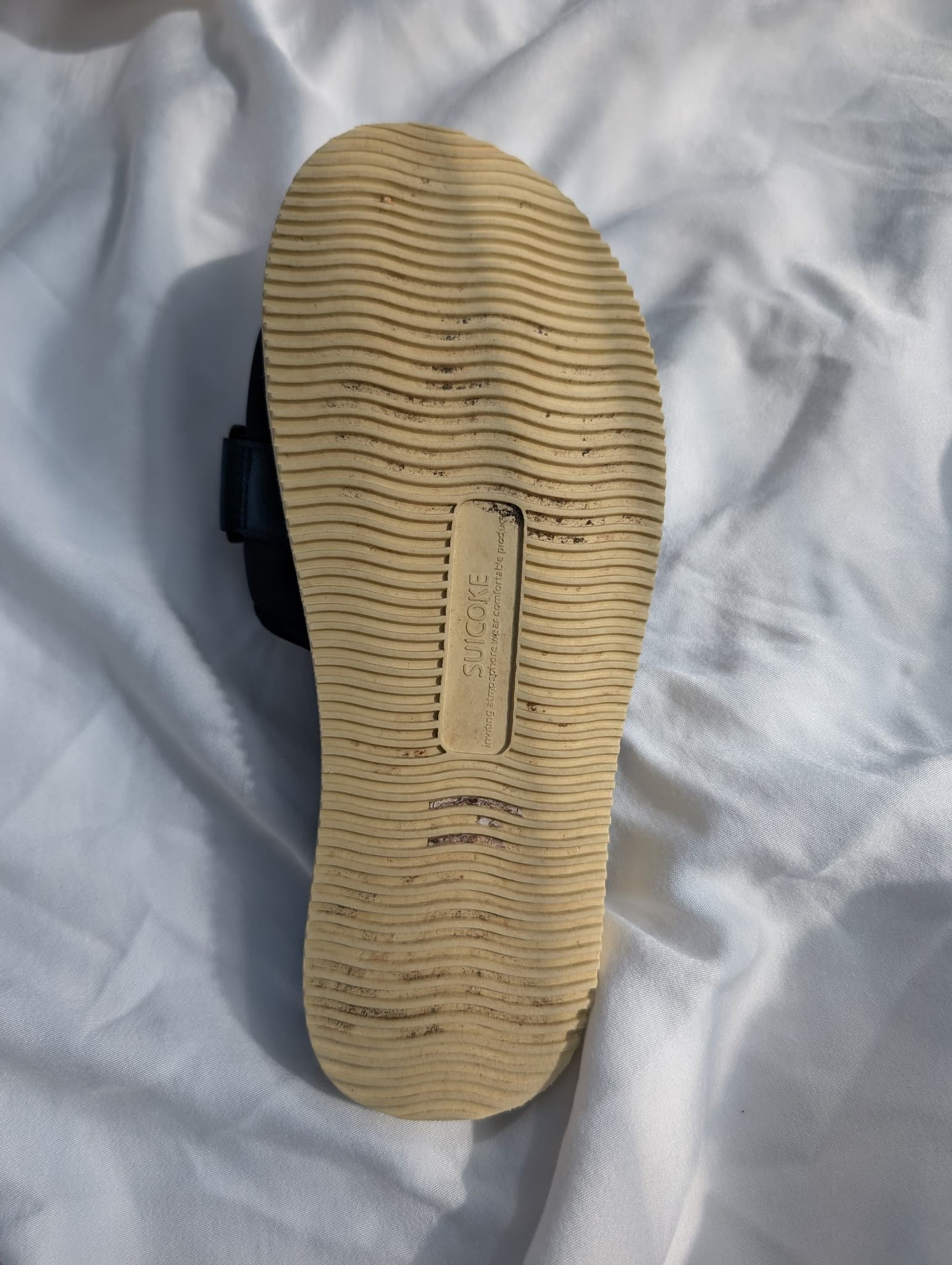 SUICOKE Moto-Cab Sandals Navy Blue Unisex Size 6 — photo 9 of 10