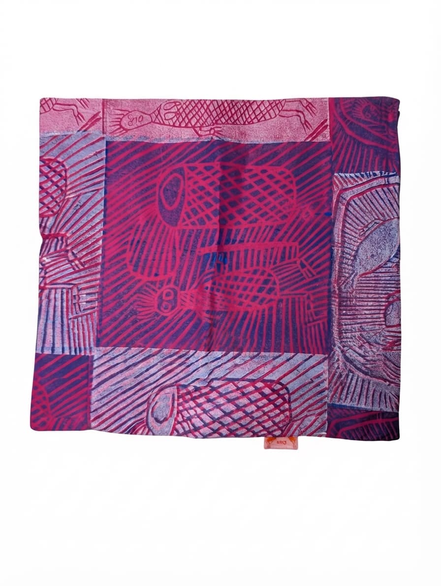 Sunkissed Casa Indigenous Art Print Cushion Cover 50cm x 50cm — photo 1 of 6