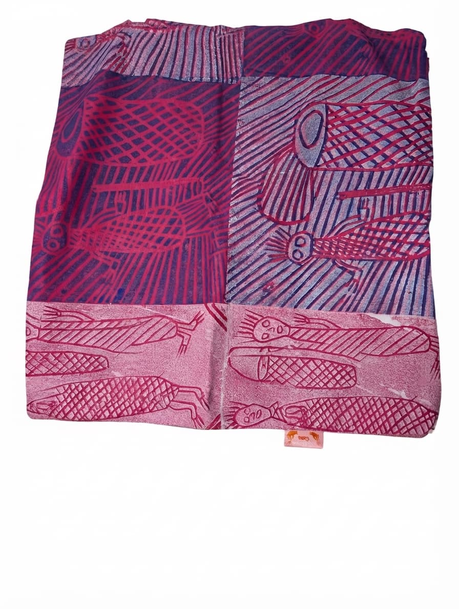 Sunkissed Casa Indigenous Print Cushion Cover Pink/Purple 45x45 cm — photo 1 of 6