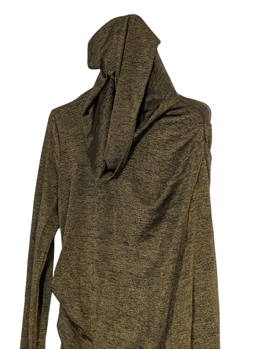 T by Alexander Wang Lightweight Hoodie - Olive Green Heathered Size Medium — photo 1 of 6