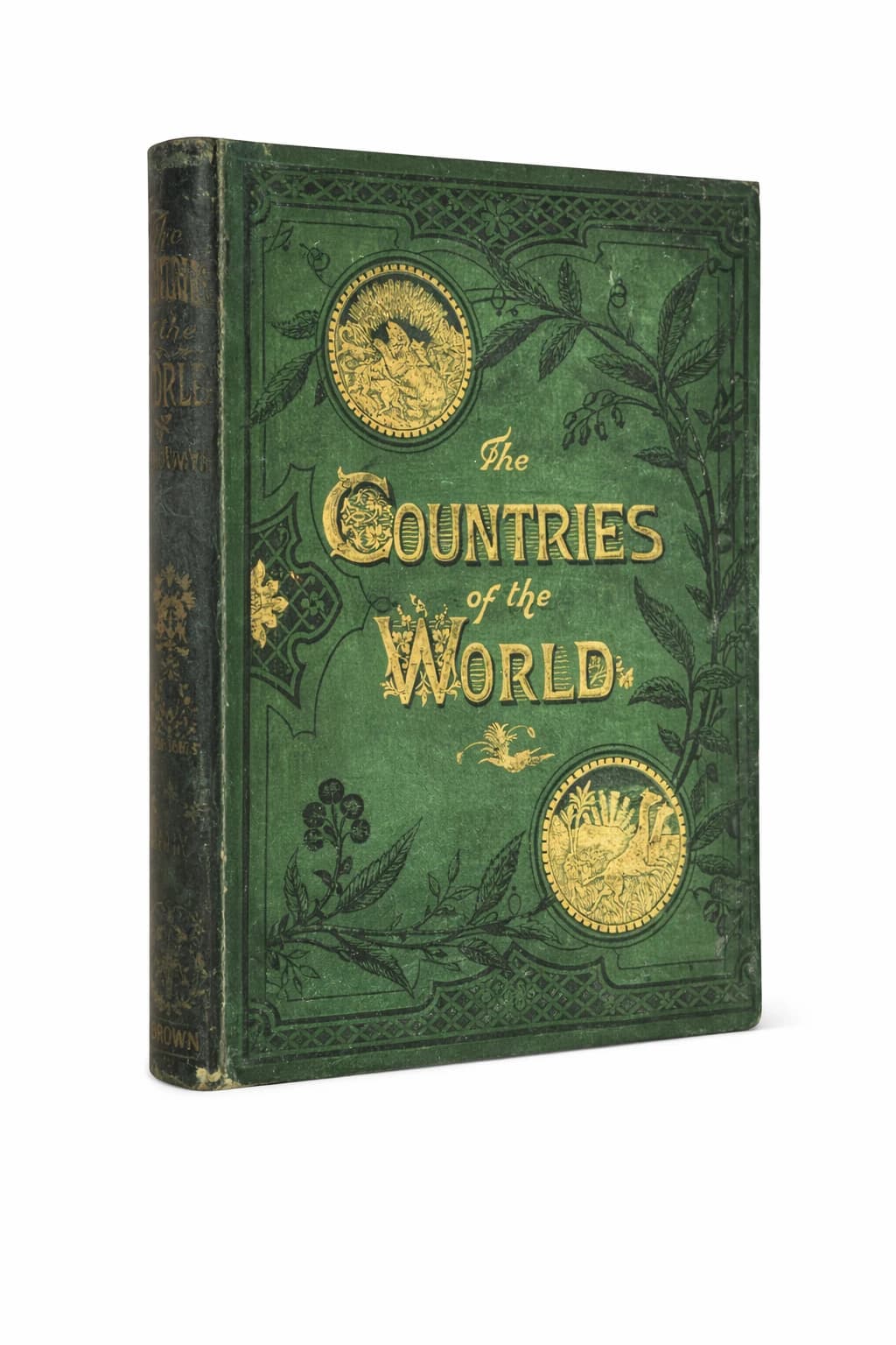 The Countries of the World Vol. I - Robert Brown Antique Hardcover c.1890 — photo 1 of 10