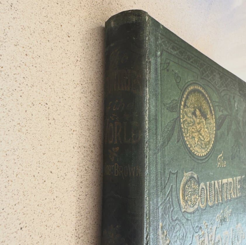 The Countries of the World Vol. I - Robert Brown Antique Hardcover c.1890 — photo 4 of 10