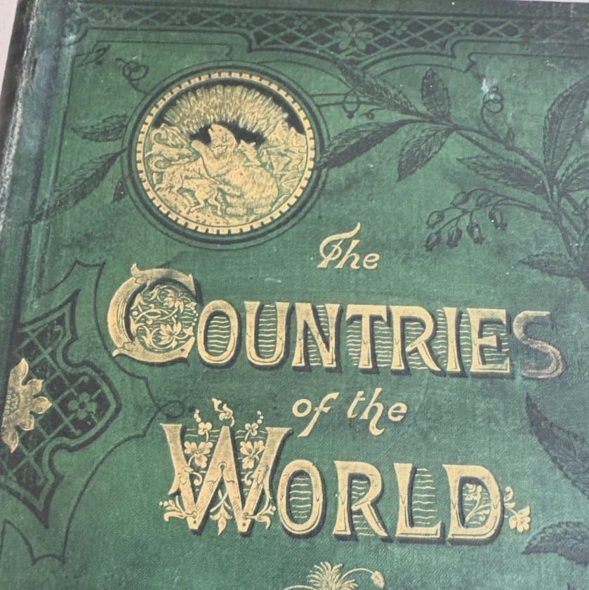 The Countries of the World Vol. I - Robert Brown Antique Hardcover c.1890 — photo 3 of 10