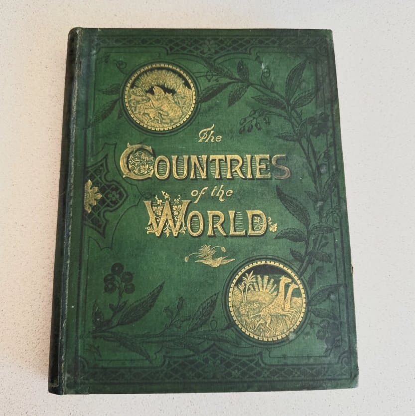 The Countries of the World Vol. I - Robert Brown Antique Hardcover c.1890 — photo 2 of 10