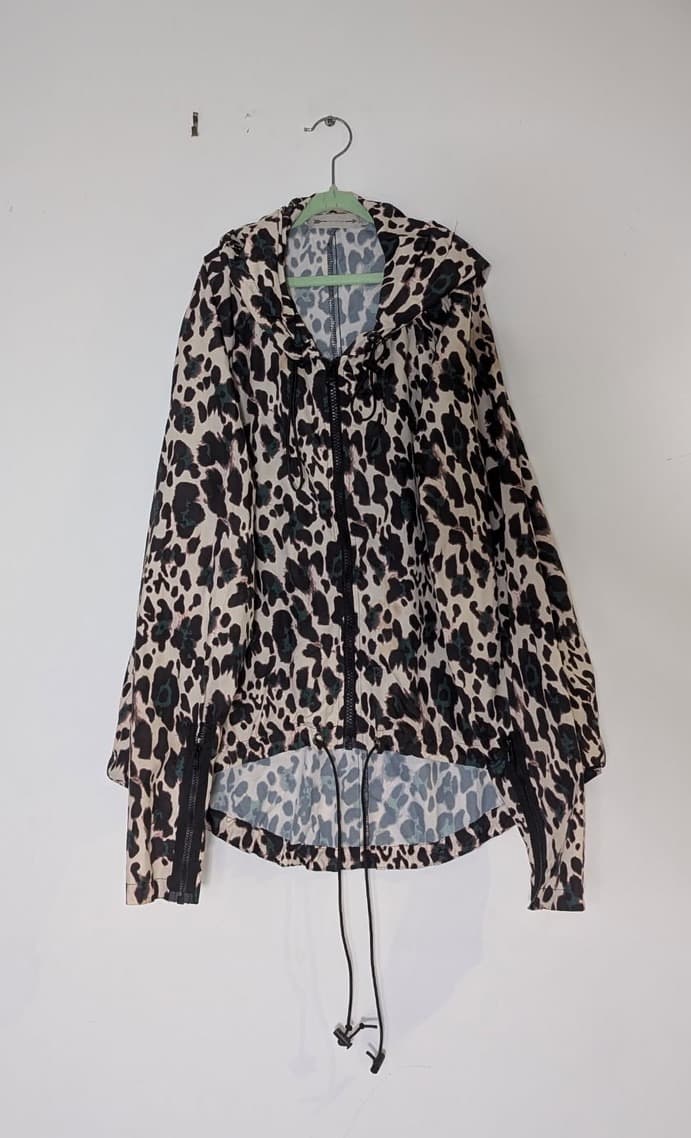The Upside Leopard Print Hooded Jacket - Women's XL — photo 1 of 4