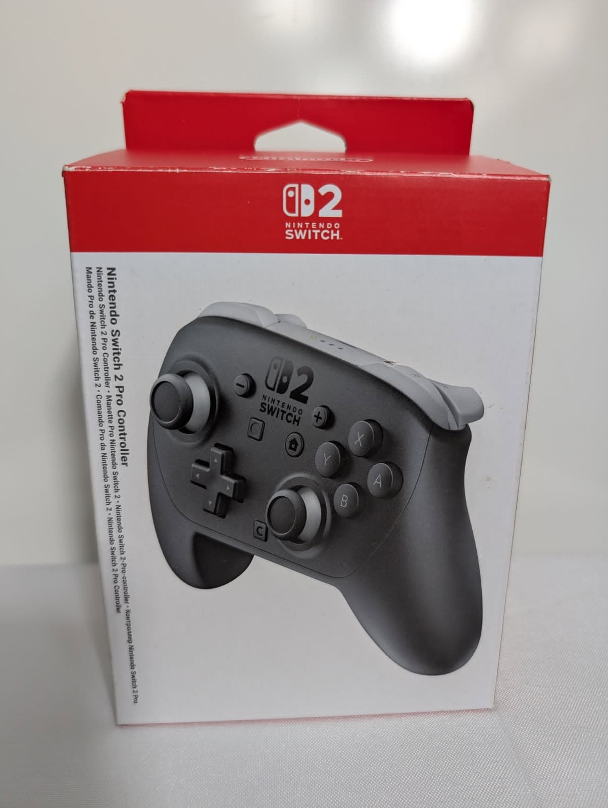 Third-Party Nintendo Switch 2 Style Pro Controller Black — photo 4 of 5