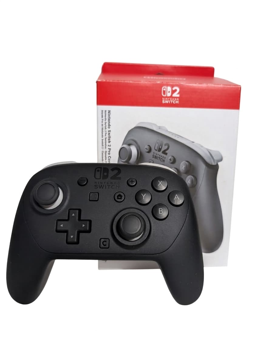 Third-Party Nintendo Switch 2 Style Pro Controller Black — photo 1 of 5