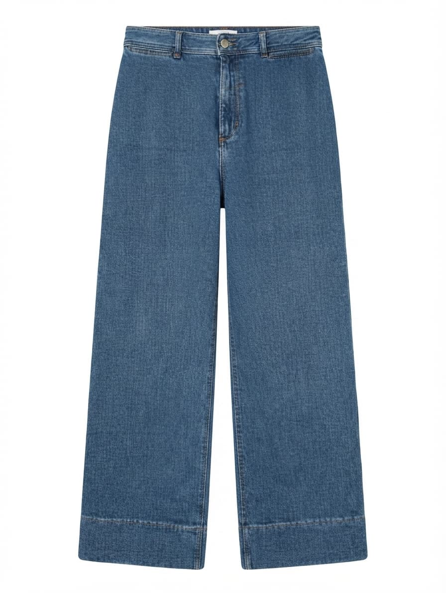 Thrills Wide Leg Denim Jeans Blue Women's AU 14 — photo 1 of 8