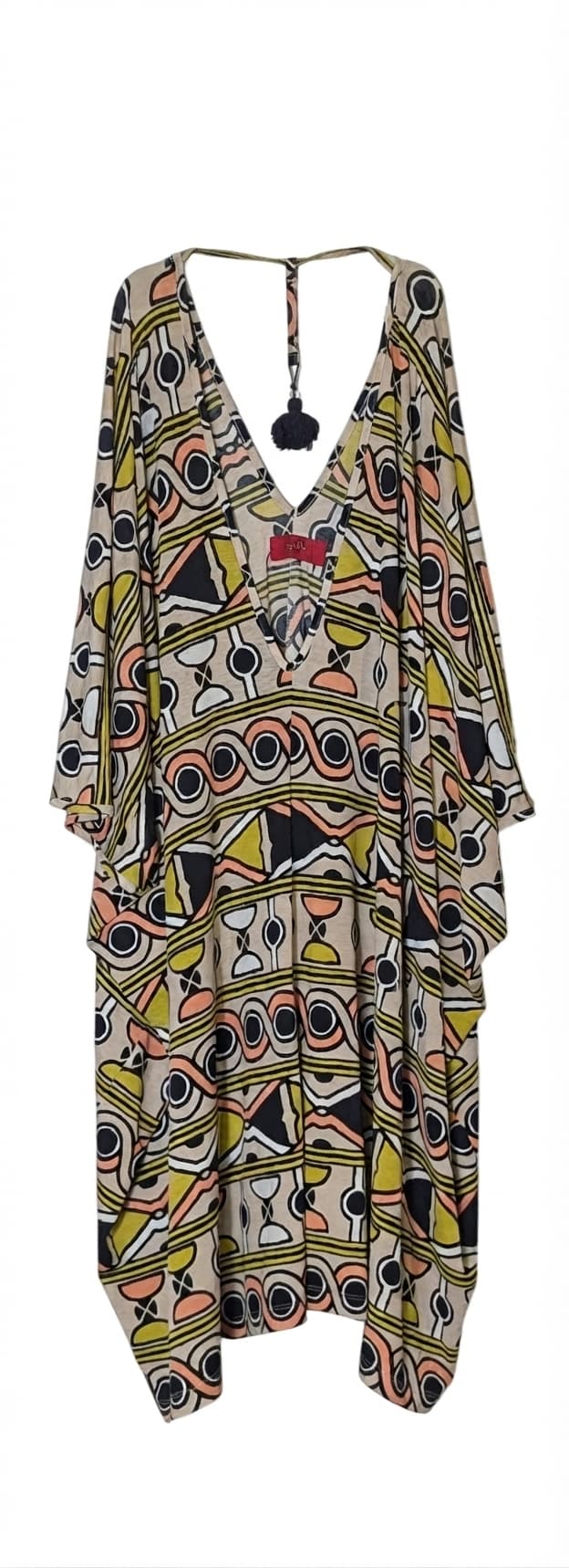 Tigerlily Geometric Print Kaftan Cover-up Women's Large — photo 1 of 7