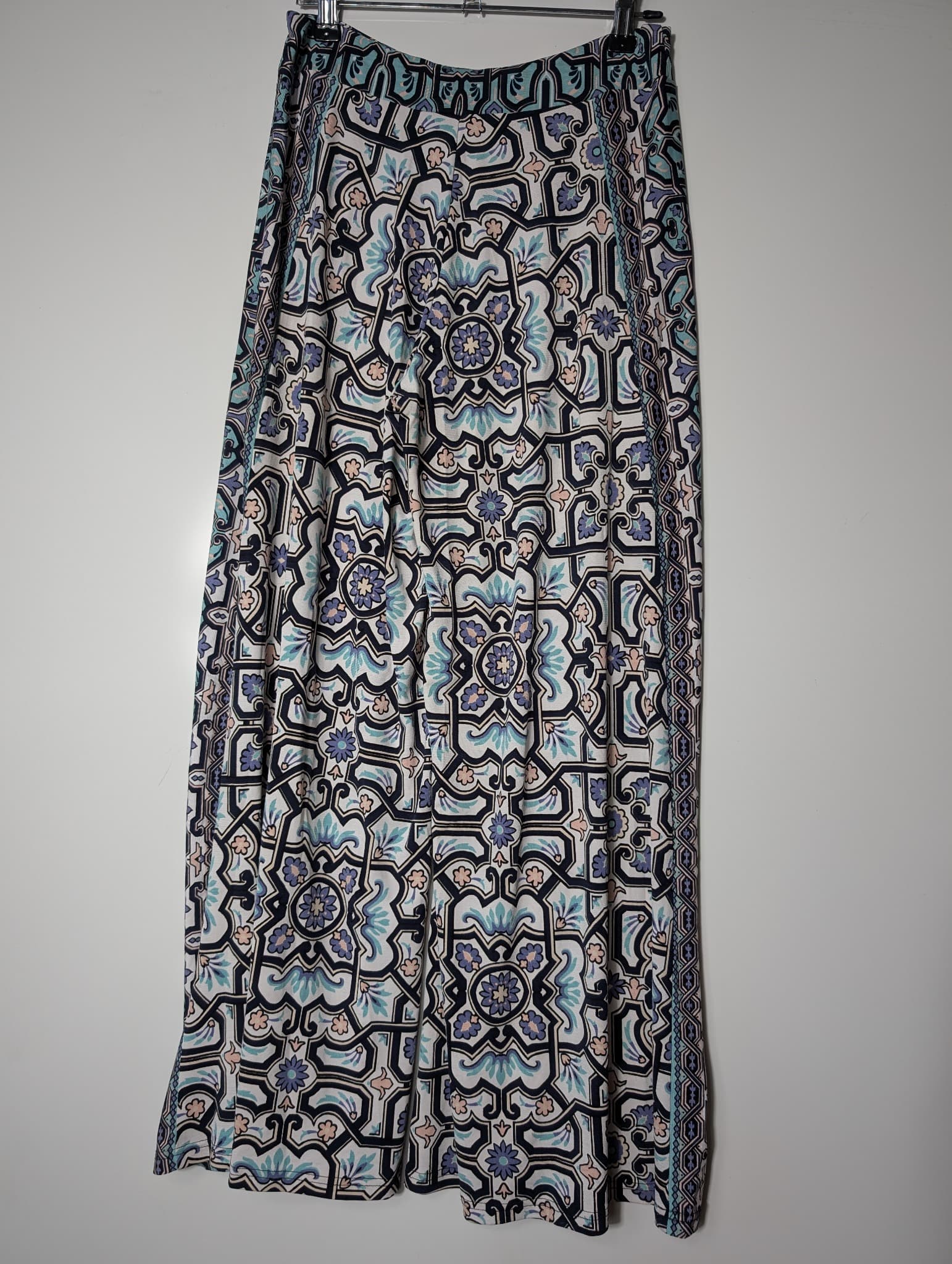 Tigerlily Palazzo Pants Geometric Tile Print Wide Leg Trousers Size 8 — photo 5 of 8