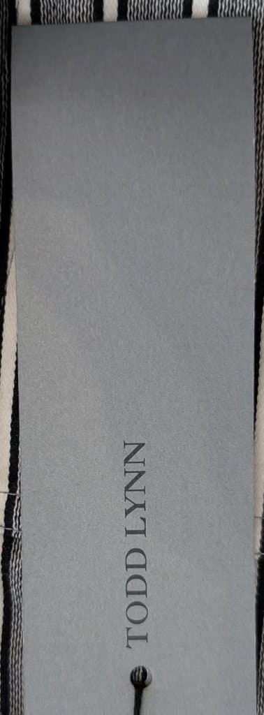 Todd Lynn Harper Trousers - Grey & White Pinstripe Cotton Size 29 — photo 4 of 9