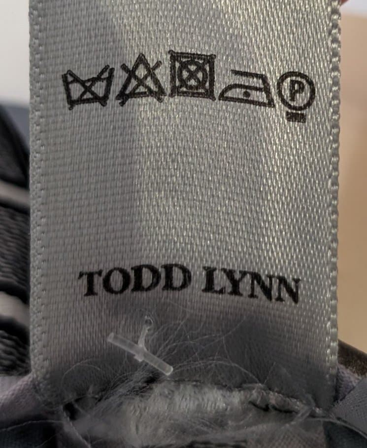 Todd Lynn Harper Trousers - Grey & White Pinstripe Cotton Size 29 — photo 8 of 9