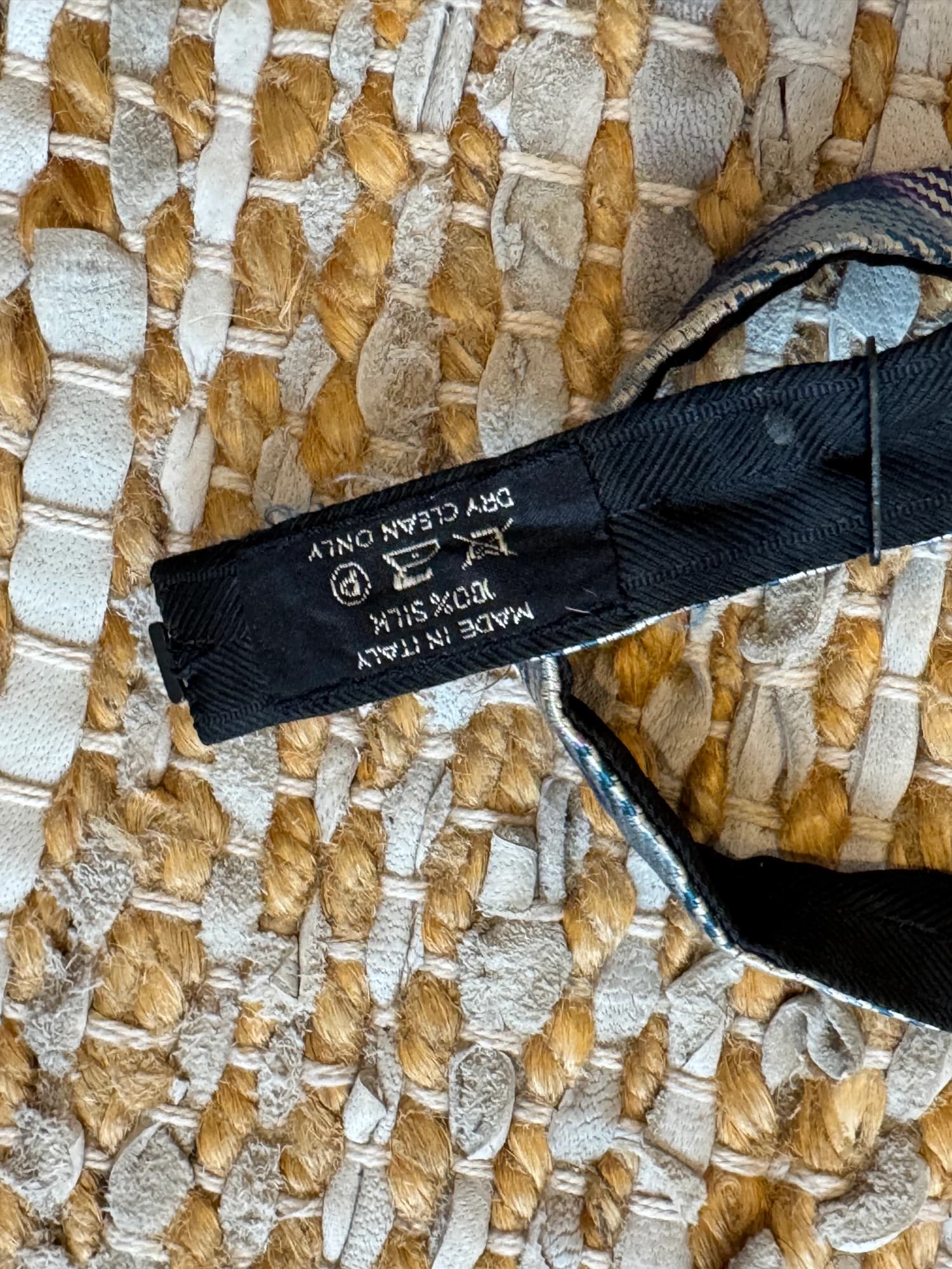 Tom Ford Men's Silk Plaid Pre-Tied Bow Tie - Made in Italy — photo 3 of 3