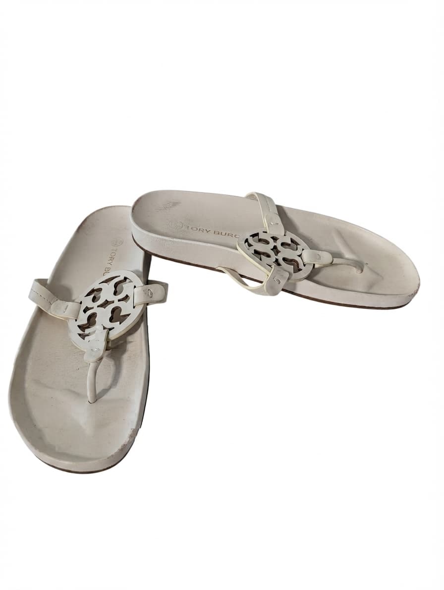 Tory Burch Miller Cloud Sandals Cream Women's US 10 — photo 1 of 8