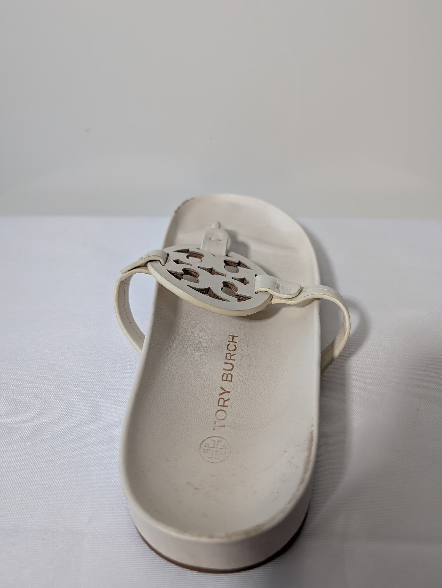 Tory Burch Miller Cloud Sandals Cream Women's US 10 — photo 4 of 8