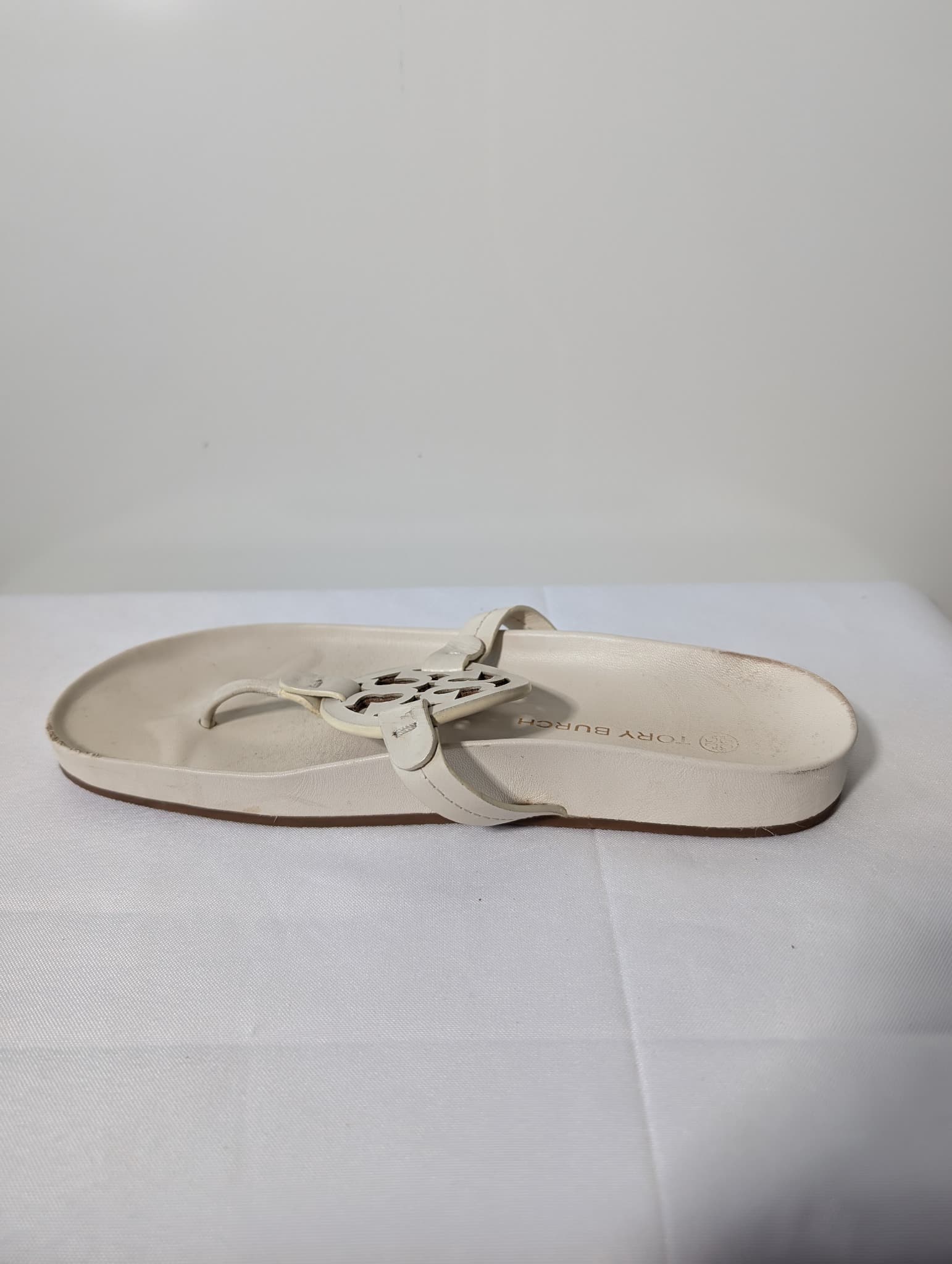 Tory Burch Miller Cloud Sandals Cream Women's US 10 — photo 5 of 8