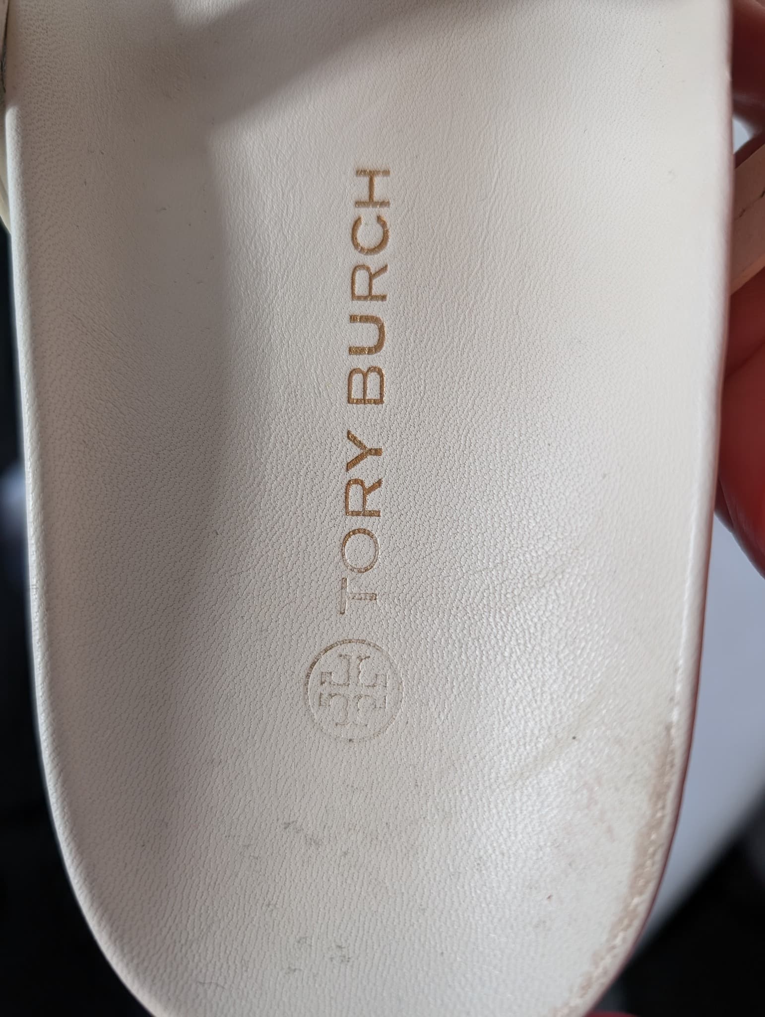 Tory Burch Miller Cloud Sandals Cream Women's US 10 — photo 6 of 8