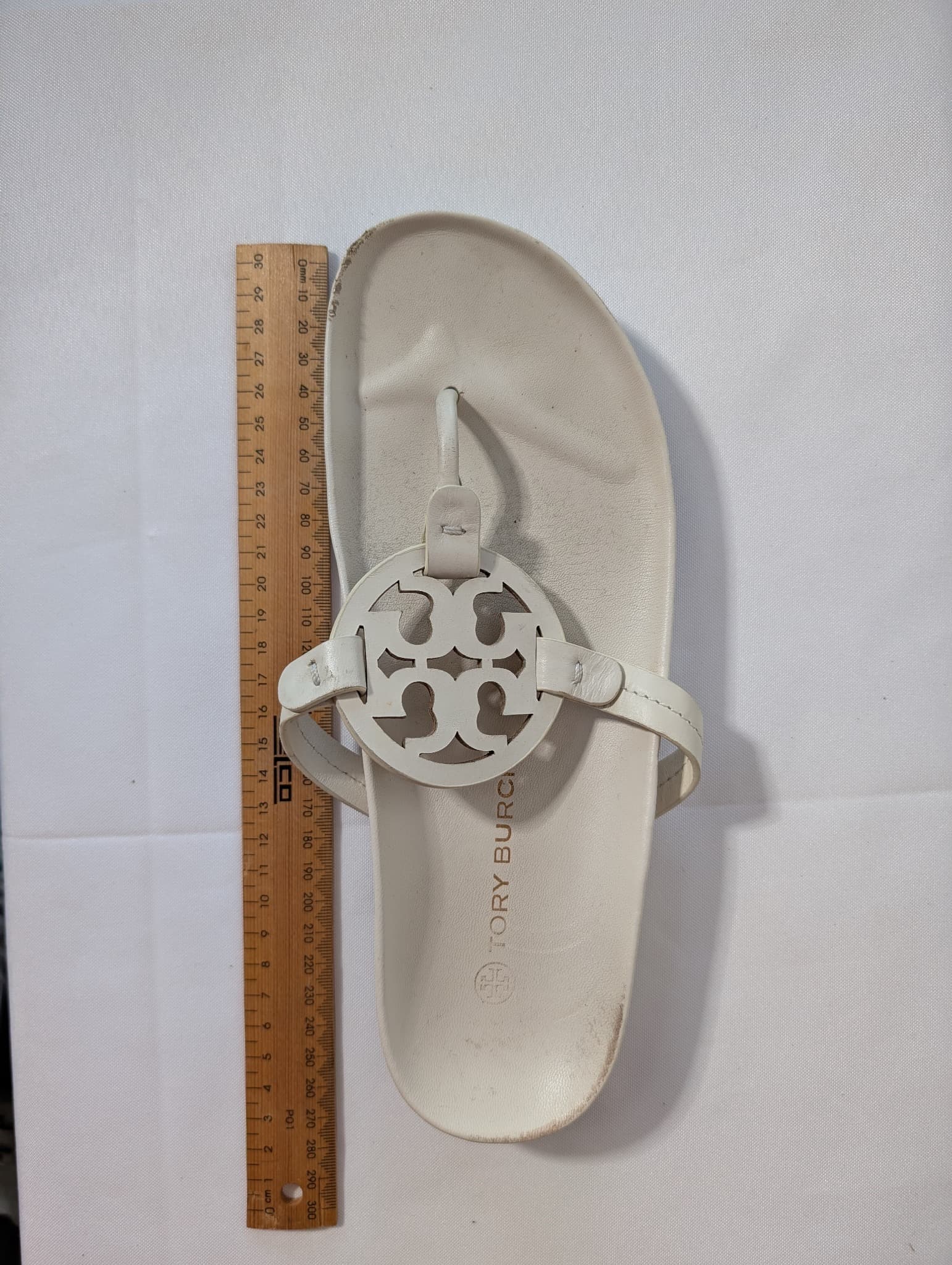 Tory Burch Miller Cloud Sandals Cream Women's US 10 — photo 8 of 8