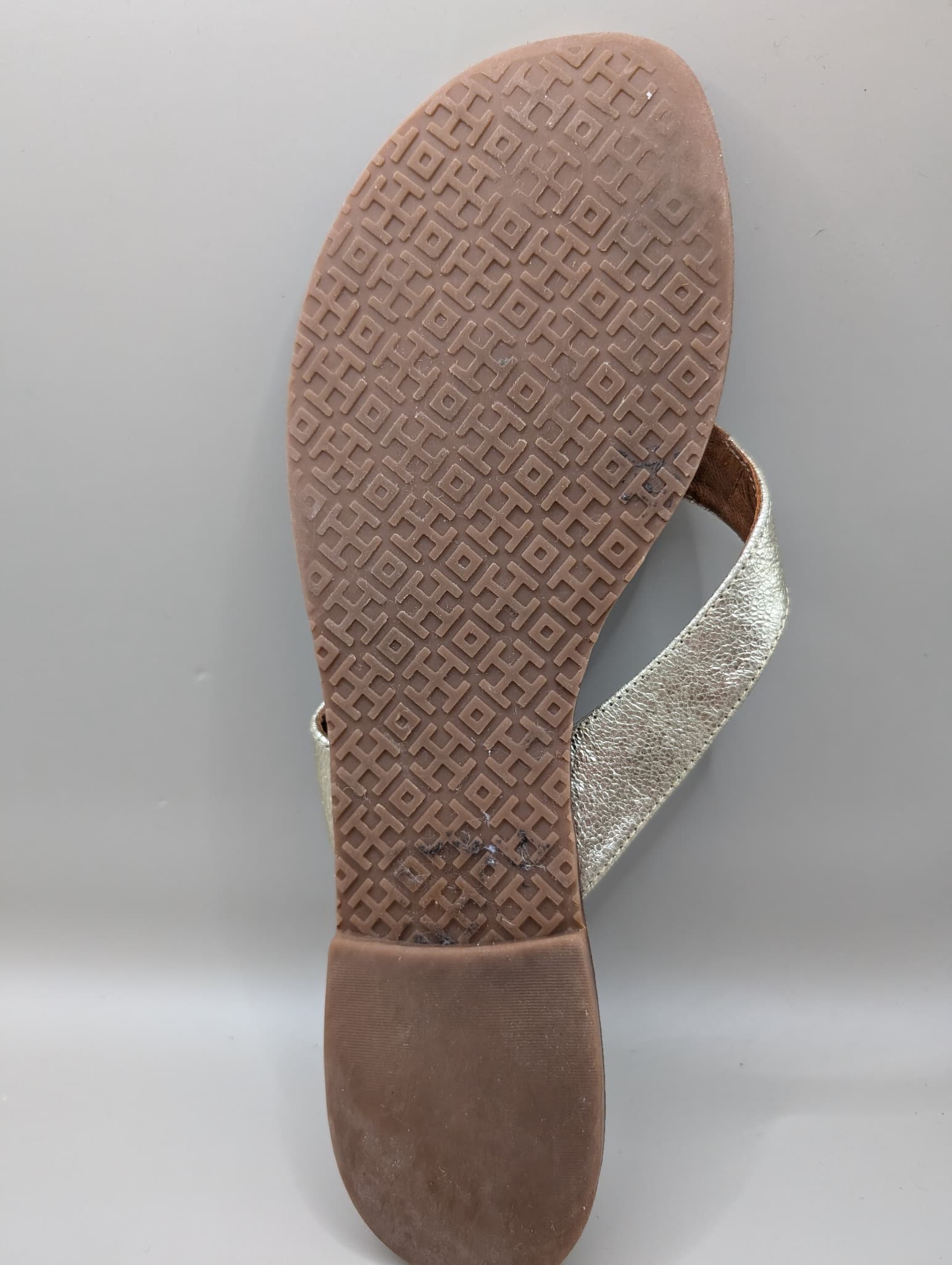 Tory Burch Miller Sandals Gold and Tan Leather US 9M — photo 8 of 9