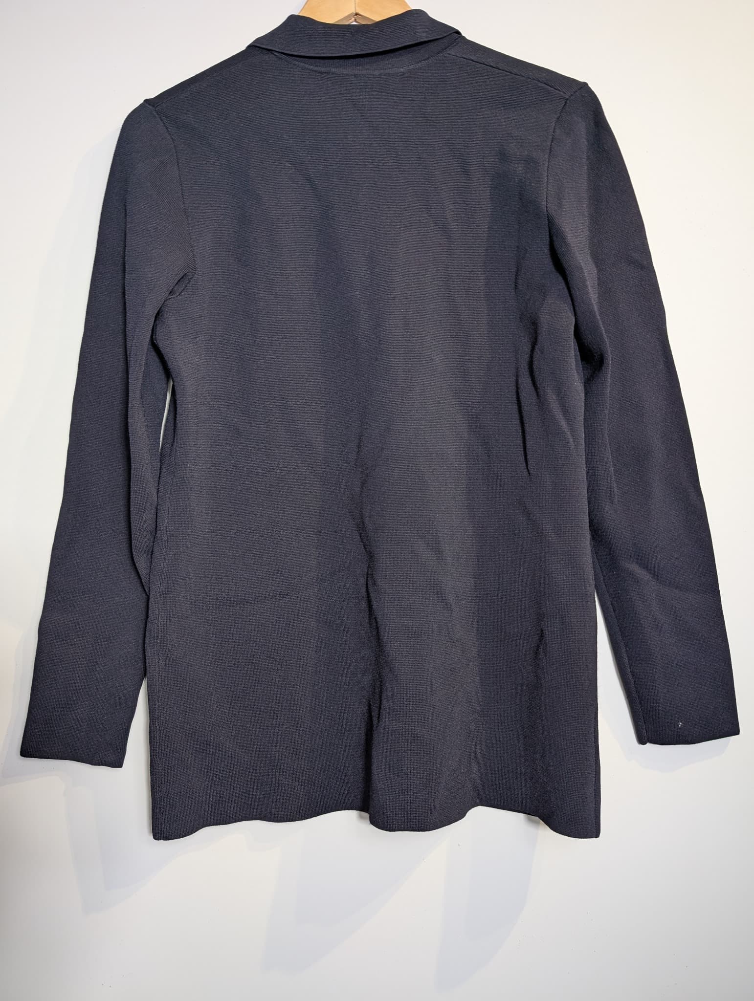 Trenery Knit Double Breasted Blazer Navy XS — photo 3 of 6