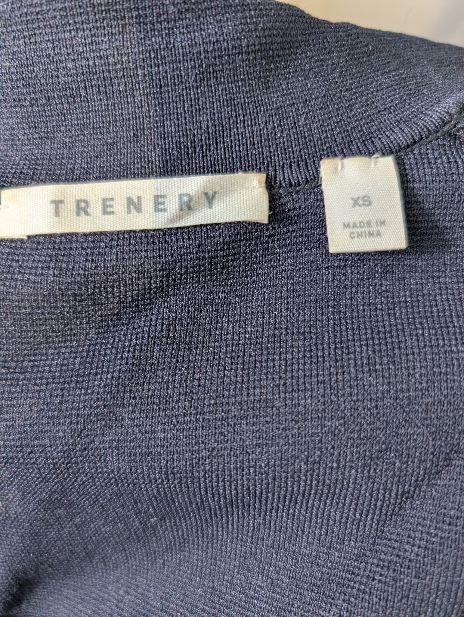 Trenery Knit Double Breasted Blazer Navy XS — photo 4 of 6