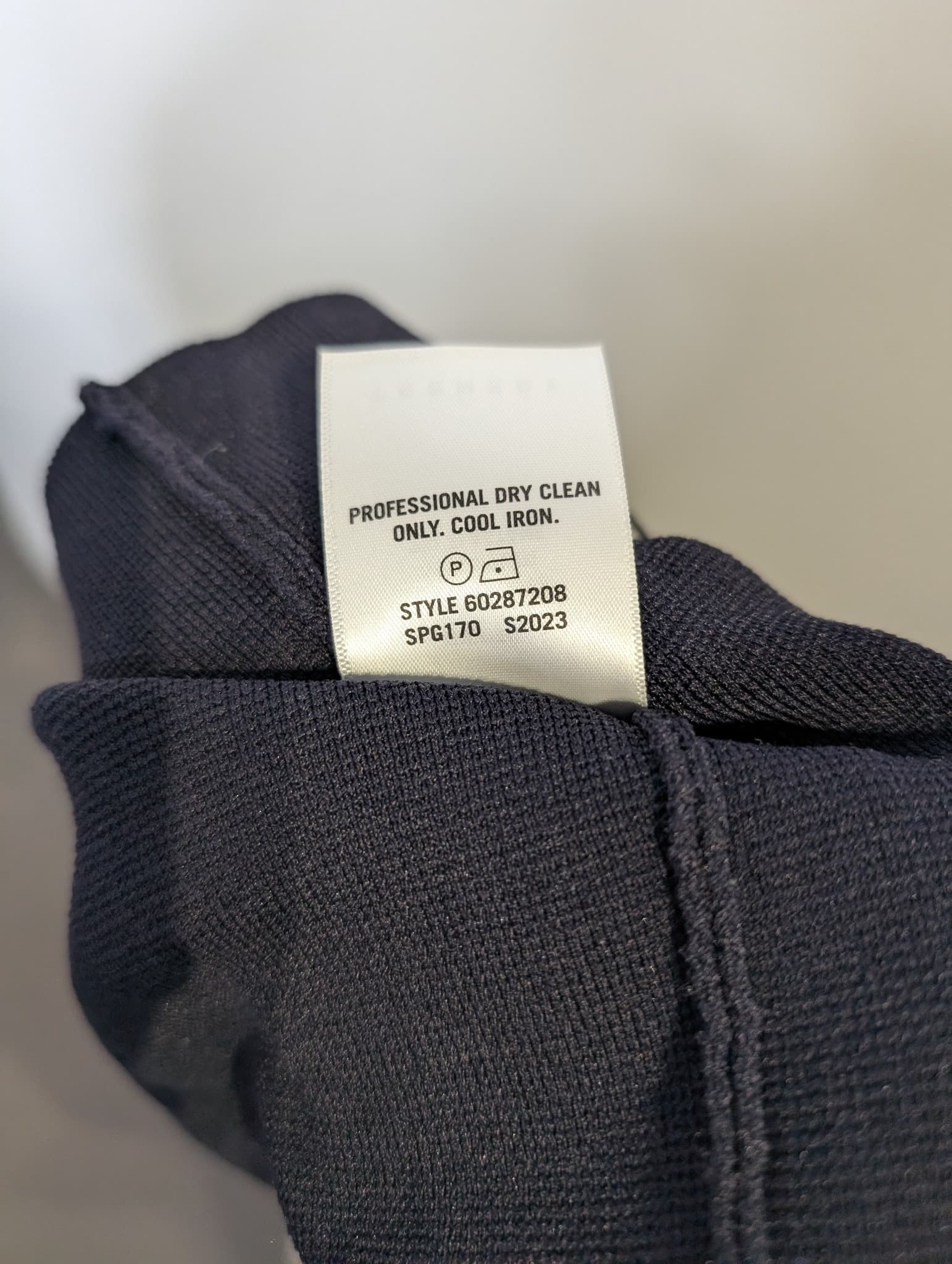 Trenery Knit Double Breasted Blazer Navy XS — photo 6 of 6