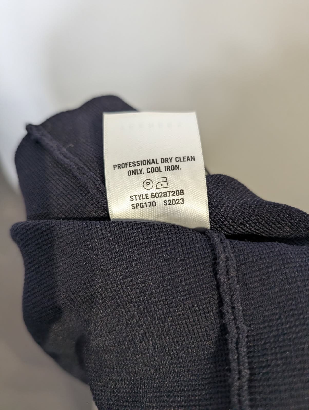 Trenery Women's Knit Double Breasted Blazer Navy Blue Size XS — photo 3 of 6
