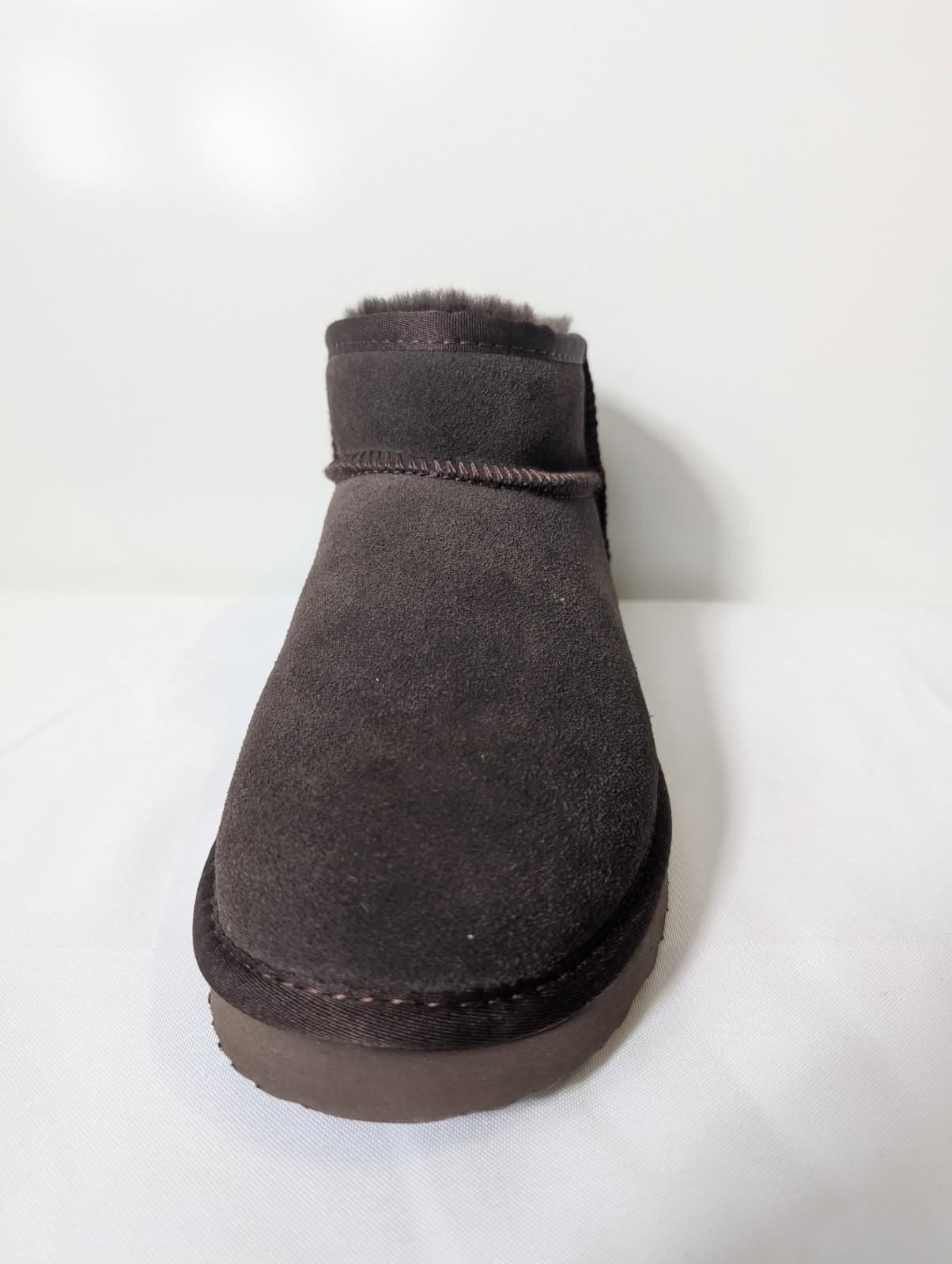 UGG Classic Ultra Mini Boots - Dark Brown Suede — photo 2 of 9