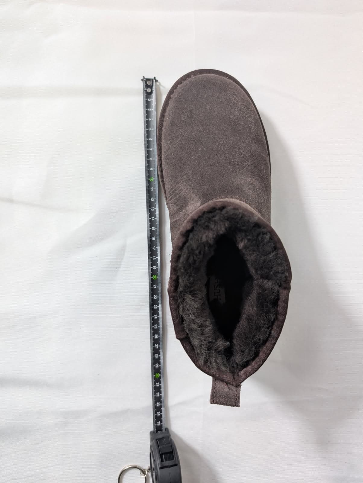 UGG Classic Ultra Mini Boots - Dark Brown Suede — photo 3 of 9
