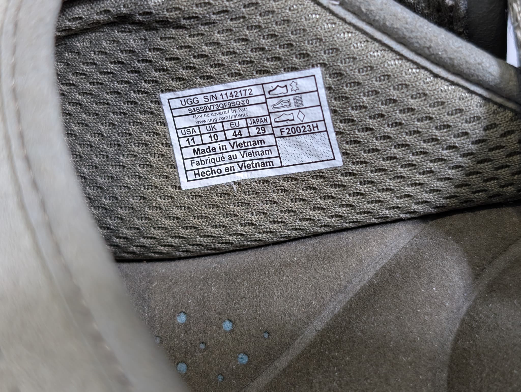 UGG Tasman X Suede Clog Olive Green UK 10 — photo 4 of 5