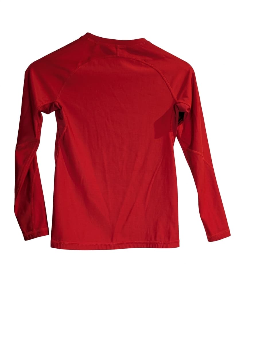 Ultra Compression Long Sleeve Athletic Shirt - Red Youth Size M (12) — photo 2 of 6