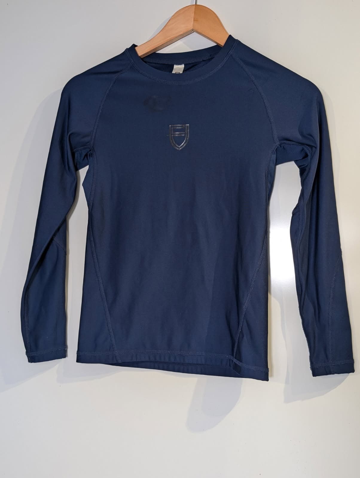 Ultra Compression Long Sleeve Shirt - Navy Blue Youth Size M — photo 1 of 6