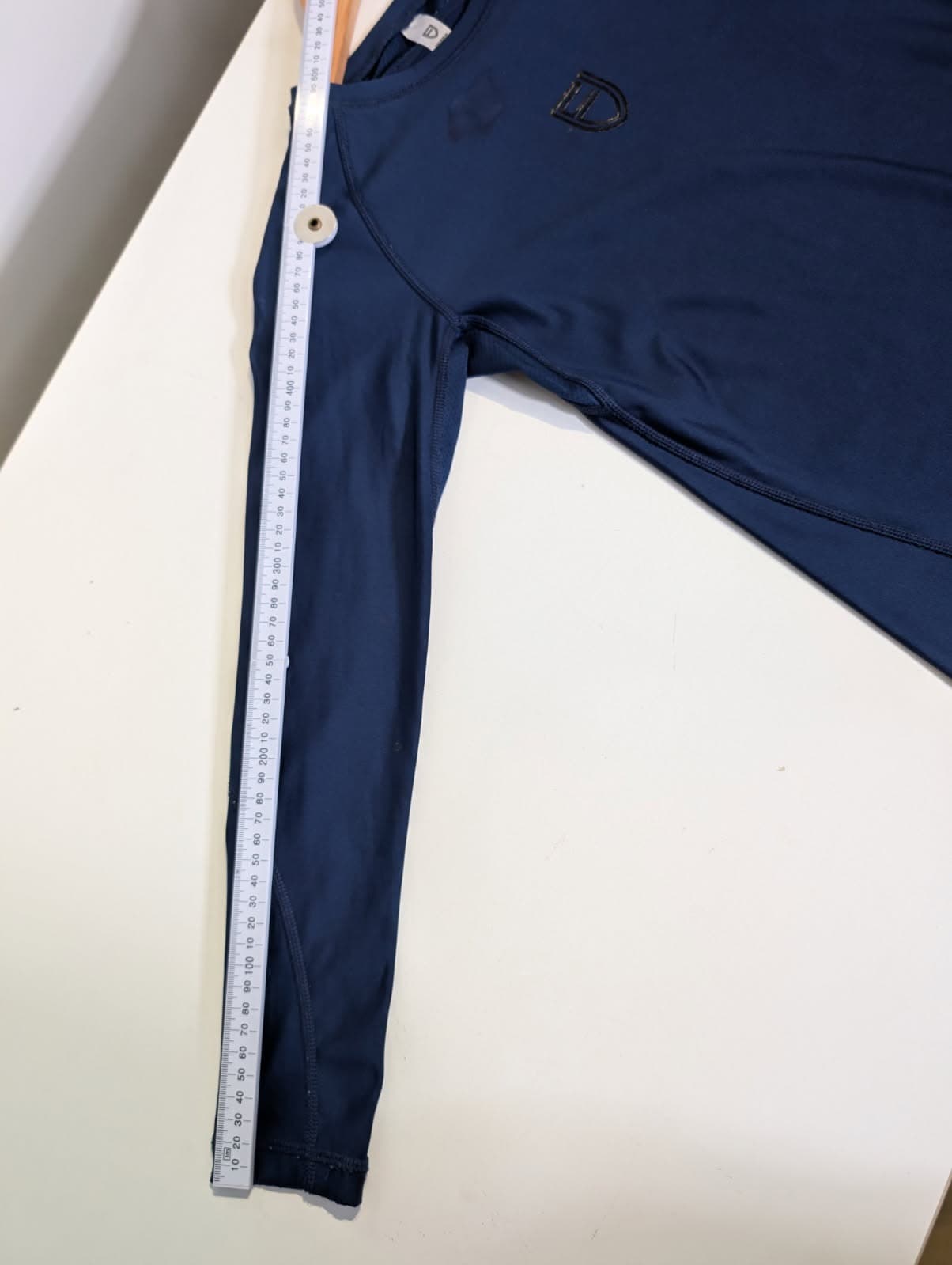 Ultra Compression Long Sleeve Shirt - Navy Blue Youth Size M — photo 4 of 6