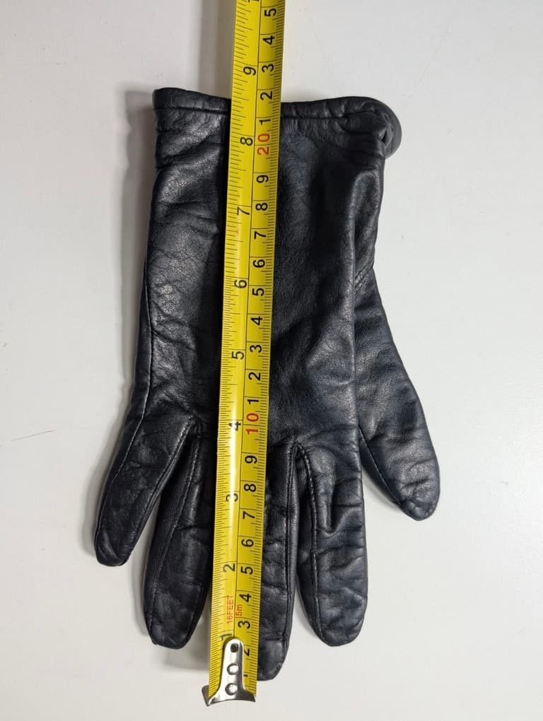 Unbranded Leather Gloves Women's Winter Accessories Black — photo 3 of 5