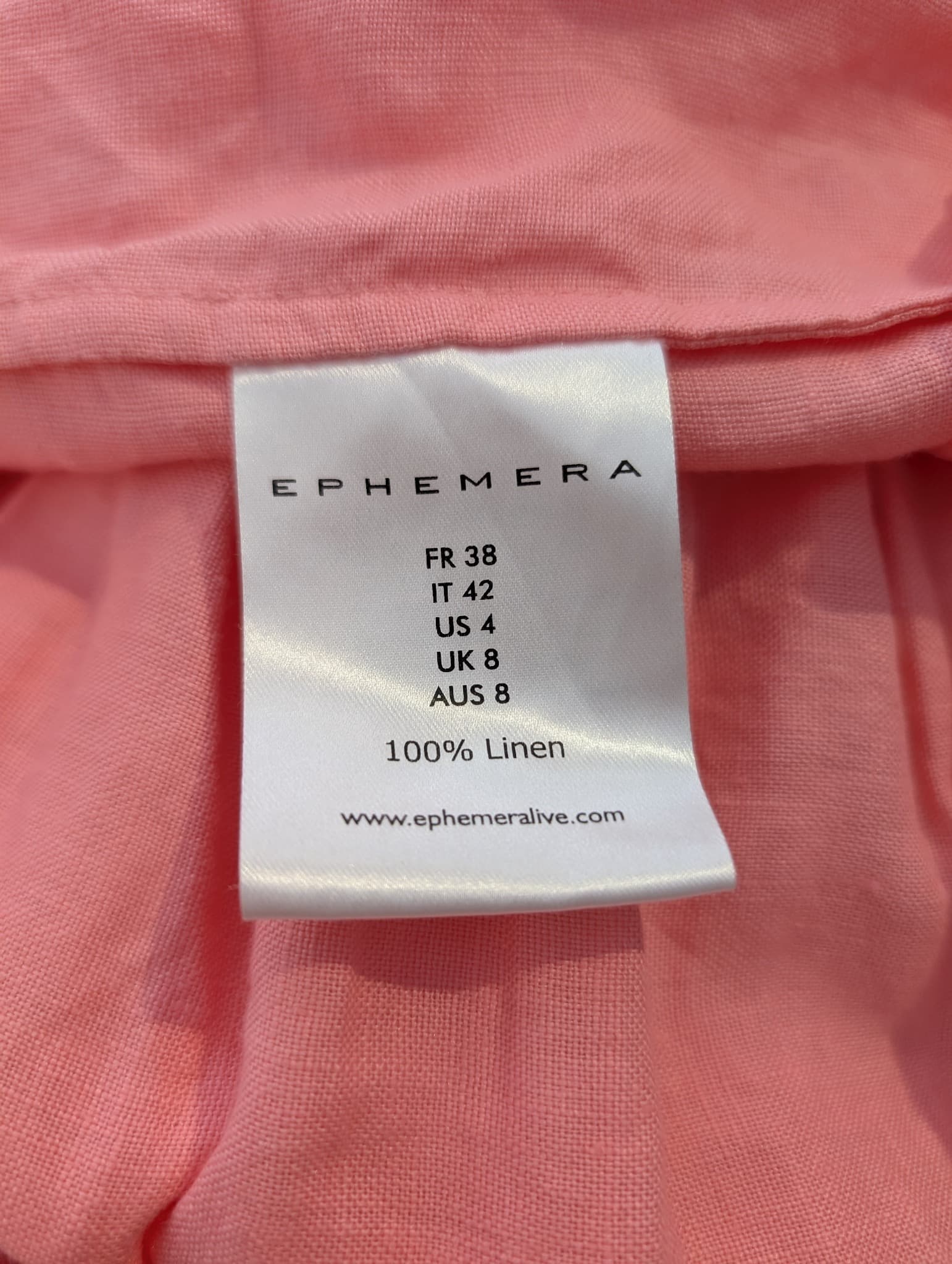 Unbranded Pink Tiered Maxi Skirt Women's Size 8 — photo 4 of 4