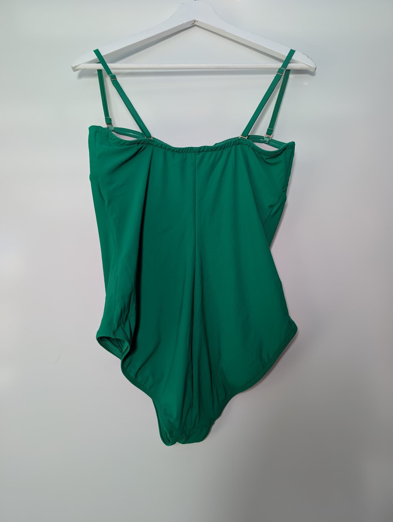 Unbranded U-Bar One-Piece Swimsuit Emerald Green — photo 4 of 6