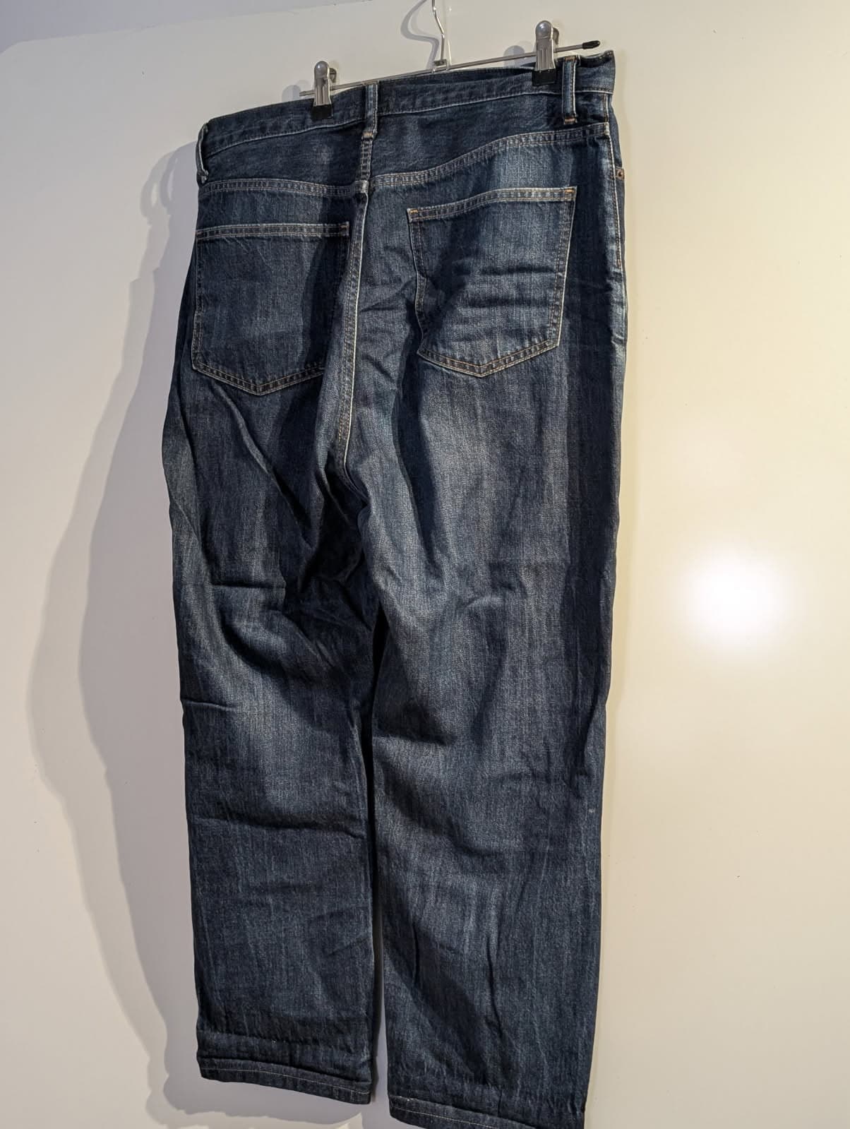 Uniqlo Dark Wash Denim Jeans - Size 32 Inch Waist — photo 4 of 9