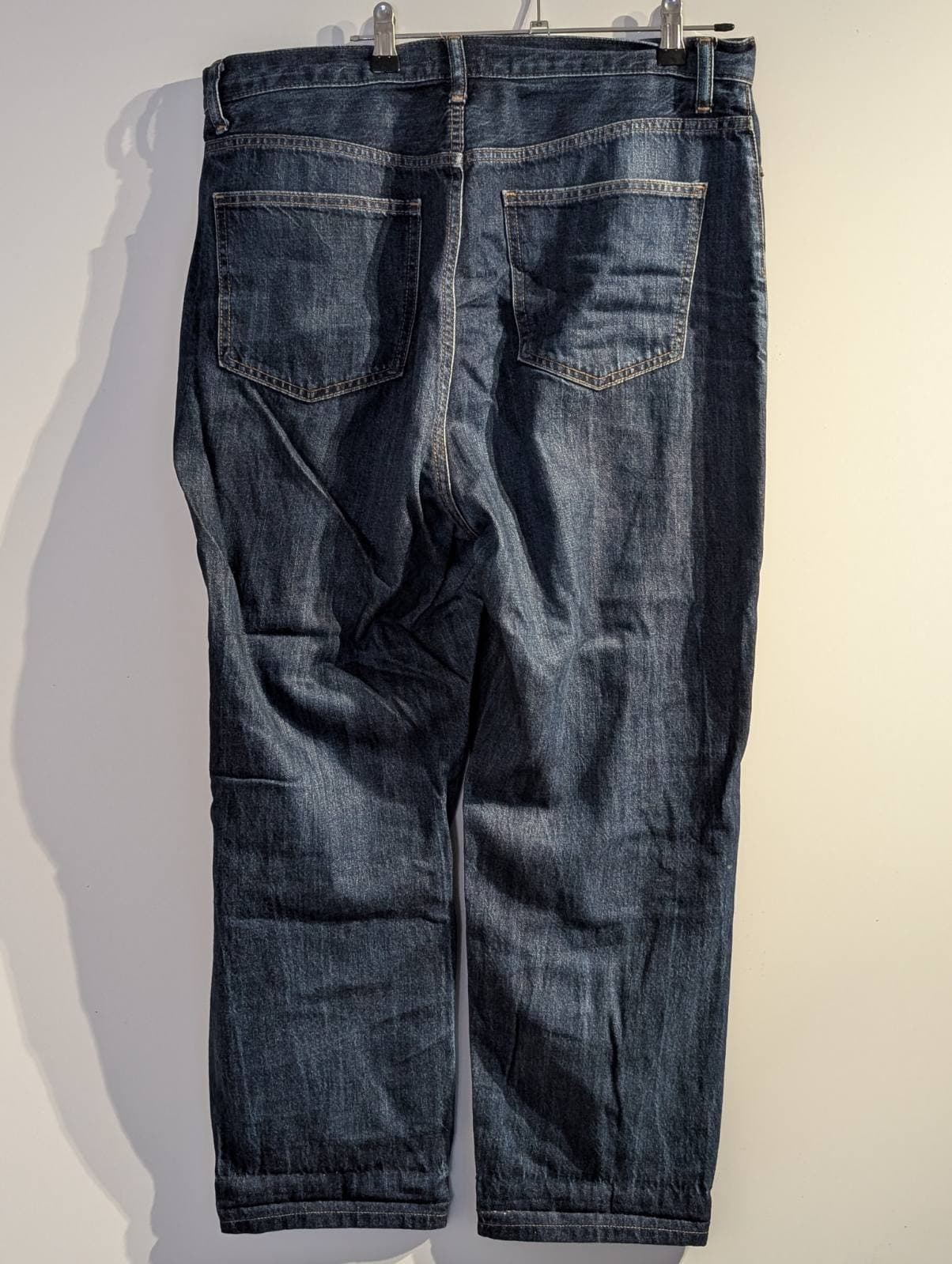 Uniqlo Dark Wash Denim Jeans - Size 32 Inch Waist — photo 6 of 9