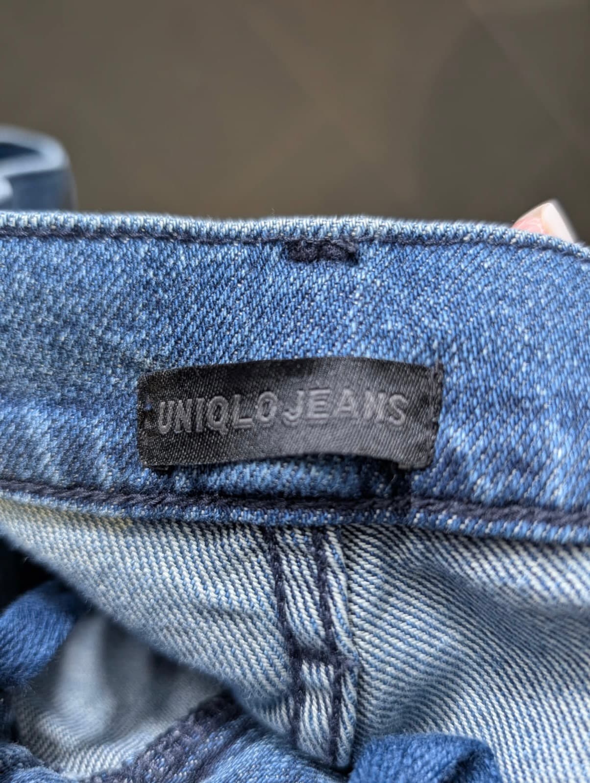 Uniqlo Jeans - Men's Blue Denim Straight Leg Size XL — photo 4 of 6